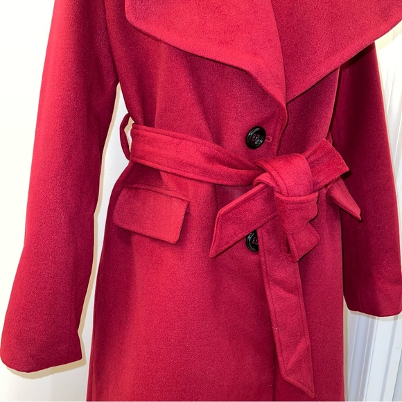 DARK READ VINTAGE LONG COAT - Picture 4 of 14